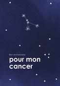 Anniversaire &eacute;tincelant pour mon Cancer